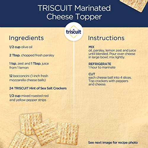 Triscuit Hint Of Sea Salt Whole Grain Wheat Crackers, 8.5 Oz