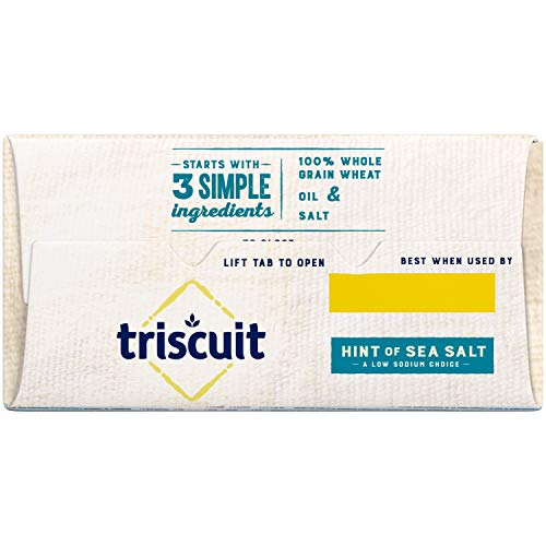 Triscuit Hint Of Sea Salt Whole Grain Wheat Crackers, 8.5 Oz