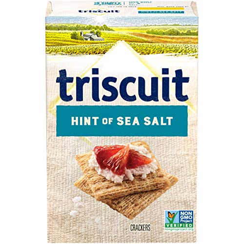 Triscuit Hint Of Sea Salt Whole Grain Wheat Crackers, 8.5 Oz