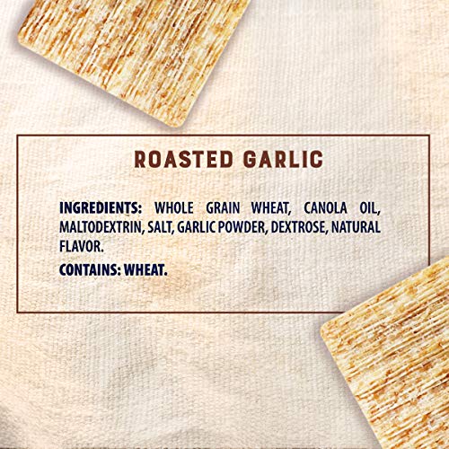 Triscuit Roasted Garlic Whole Grain Wheat Crackers, 8.5 Oz