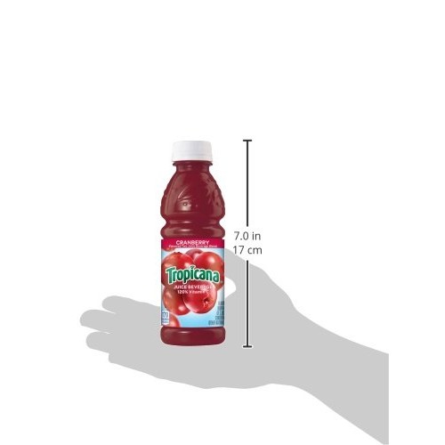 Tropicana Cranberry Cocktail Juice, 10 Ounce Pack Of 24