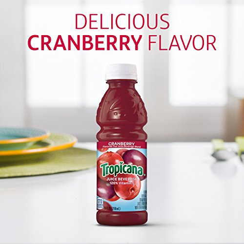 Tropicana Cranberry Cocktail Juice, 10 Ounce Pack Of 24