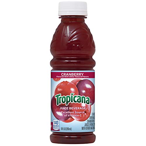 Tropicana Cranberry Cocktail Juice, 10 Ounce Pack Of 24