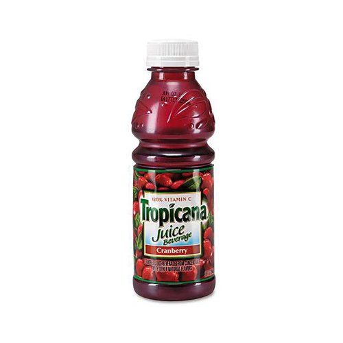 Juices : Tropicana Cranberry Juice, 32-Ounce Pack of 12