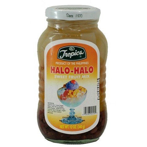 Tropics Halo-Halo Sweet Fruit Mix, 12-Ounce Jars Pack Of 3