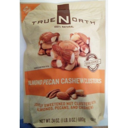 True North Almond Pecan Cashew Cluster - 24Oz - Pack Of 2