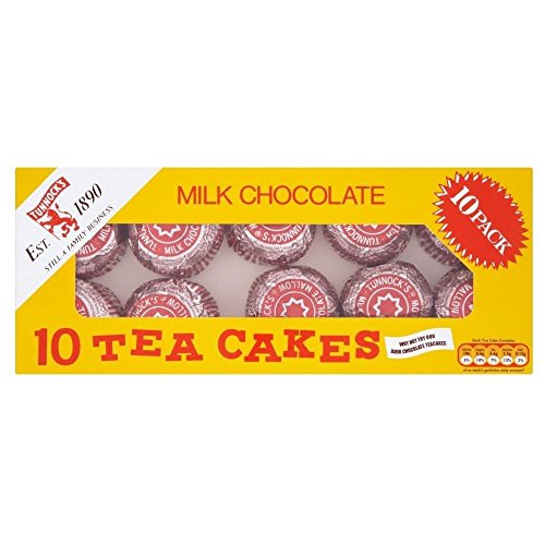 Tunnocks Milk Chocolate Teacakes 10 Per Pack - 275G