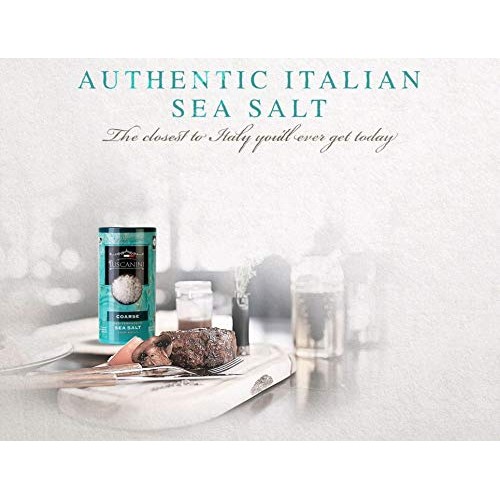 Tuscanini, Coarse Mediterranean Sea Salt, 16Oz Tube, From Sicily