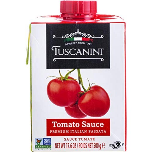 Tuscanini Italian Tomato Sauce, Premium Italian Passata, 17.6Oz