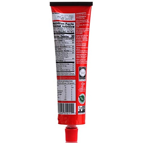 Tuscanini Premium Double Concentrated Tomato Paste Tube, 7.5oz ...