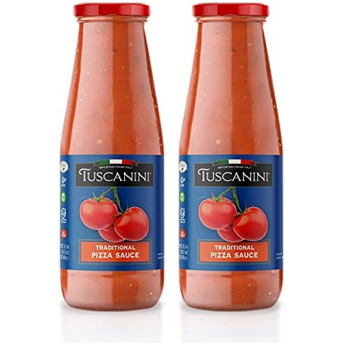 Tuscanini Traditional Italian Pizza Sauce 24.3Oz 2 Pack Vine R