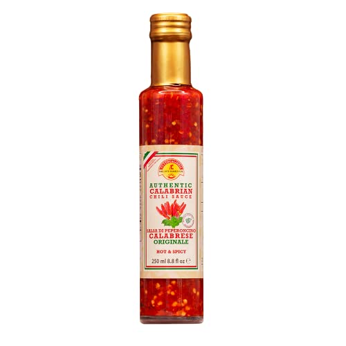 Calabrian Hot Sauce, Made with Calabrian Chili Peppers, Real Ing...