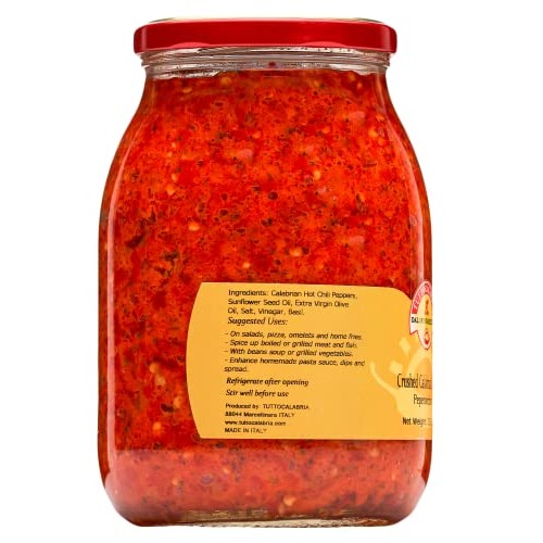 Crushed Calabrian Chili Pepper, Paste / Spread, 33.5 oz Club Pac...