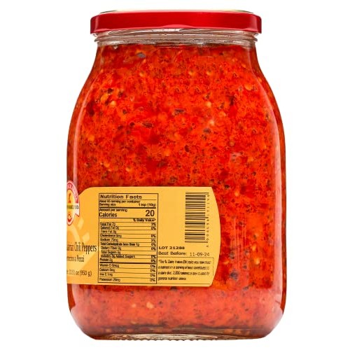 Crushed Calabrian Chili Pepper, Paste / Spread, 33.5 oz Club Pac...