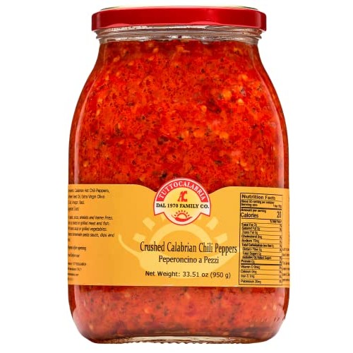 Crushed Calabrian Chili Pepper, Paste / Spread, 33.5 oz Club Pac...