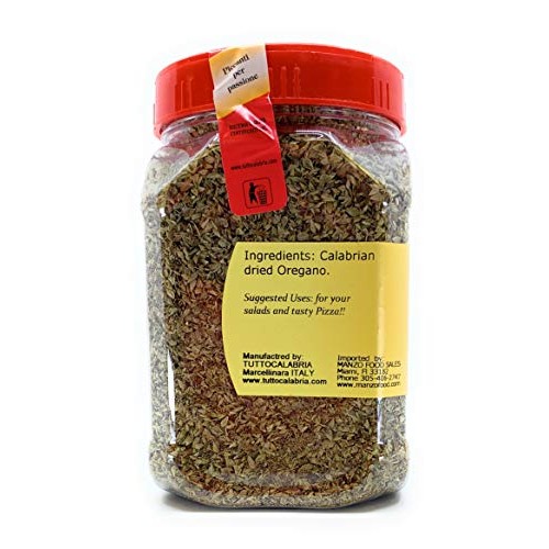 Crushed Dried Oregano Shaker 2.82Oz 80G By Tuttocalabria