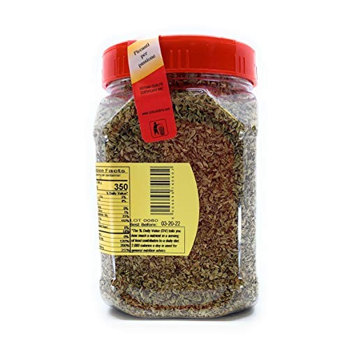 Crushed Dried Oregano Shaker 2.82Oz 80G By Tuttocalabria