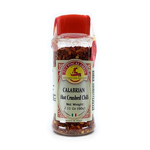 Dry Calabrian Chili Pepper Flakes 60 G 2.11 Oz Tuttocalabria