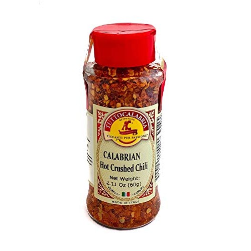 Dry Calabrian Chili Pepper Flakes 60 G 2.11 Oz Tuttocalabria