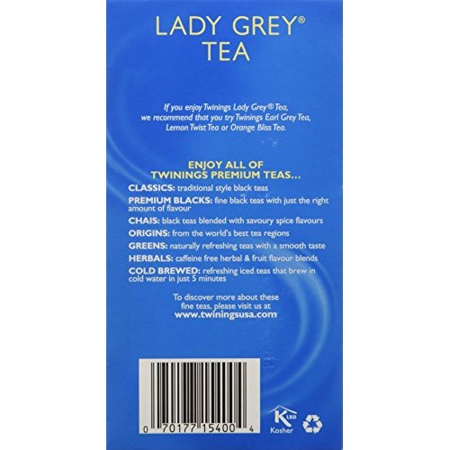 Twinings Lady Grey Tea 3X20 Bag