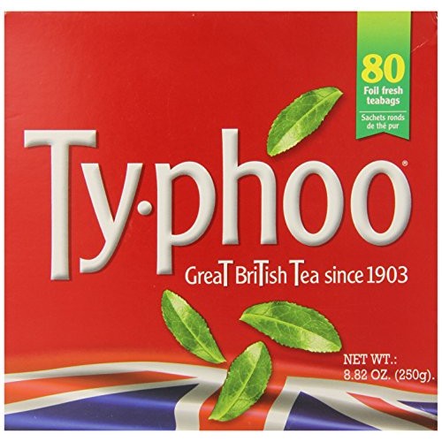 Typhoo Black Tea, 80Ct Bags