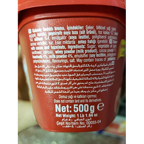 Ulker Cokokrem / Chocolate &Amp; Hazelnut Spread - 500 Gr By Ulker