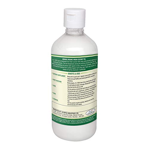 Umanac Organic Virgin Coconut Oil Pet Bottle 500Ml