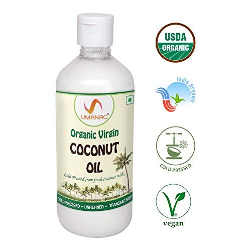 Umanac Organic Virgin Coconut Oil Pet Bottle 500Ml