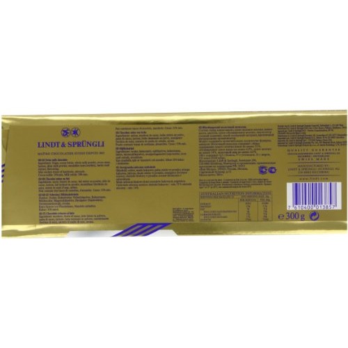 Lindt Swiss Premium Milk Chocolate 300G