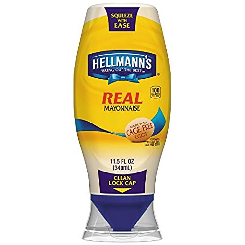 Hellmans Real Mayonnaise, Squeeze 11.5 Oz Package Of Squeeze Bo