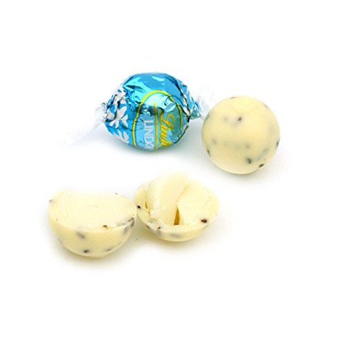 Lindt Lindor Truffles Stracciatella White Chocolate Shell With C