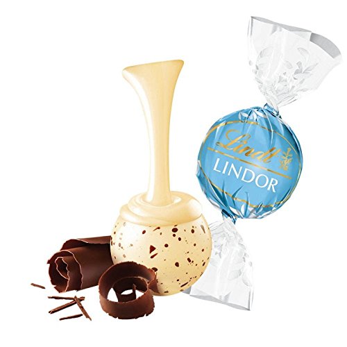 Lindt Lindor Truffles Stracciatella White Chocolate Shell With C