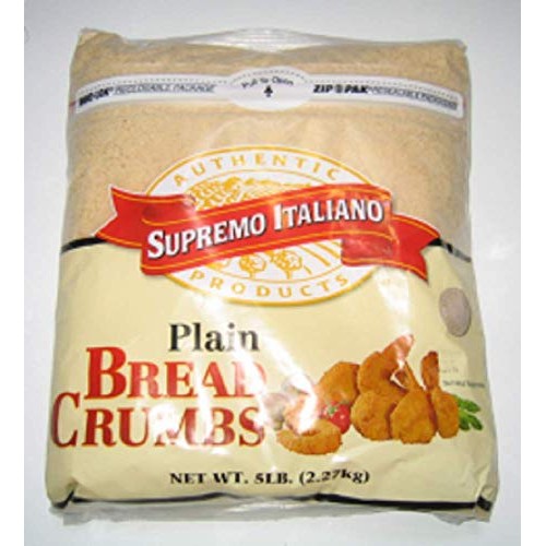 Null Unit Bread Crumbs Plain 5Lbs - Supremo Italiano