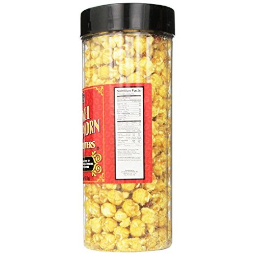 Utz Gourmet Popcorn Clusters, Caramel Nut Clusters - 19 Oz. Barr