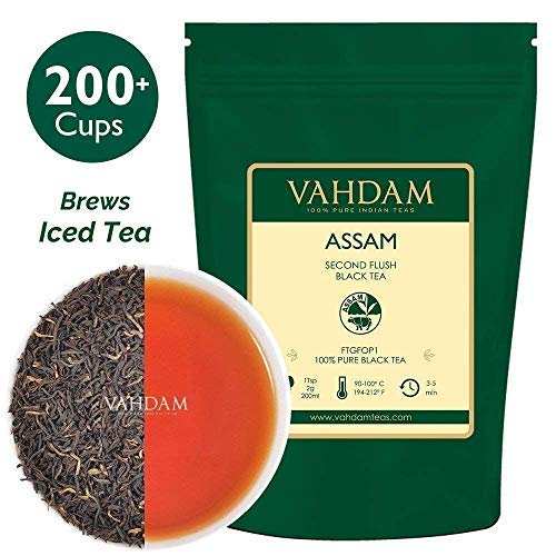 Assam Black Tea Leaves 200+ Cups I Strong, Malty &Amp; Rich I 100%