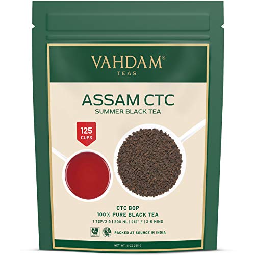 Vahdam, Assam Ctc Black Tea Loose Leaf 100+ Cups | Strong, Bol