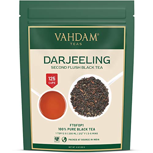 Vahdam, Darjeeling​ Tea Leaves​ From Himalayas 120+ Cups, 100%