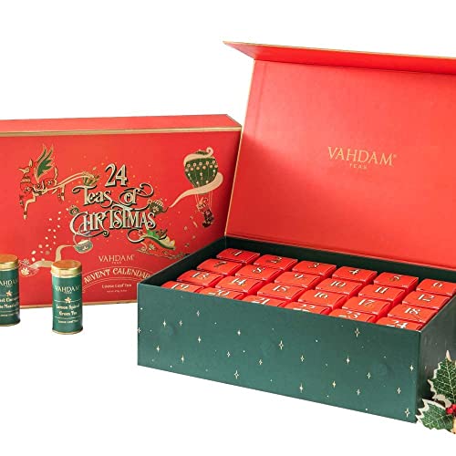 Vahdam, Holiday Tea Gift Sets - 24 Tea Varieties In Luxury Gift