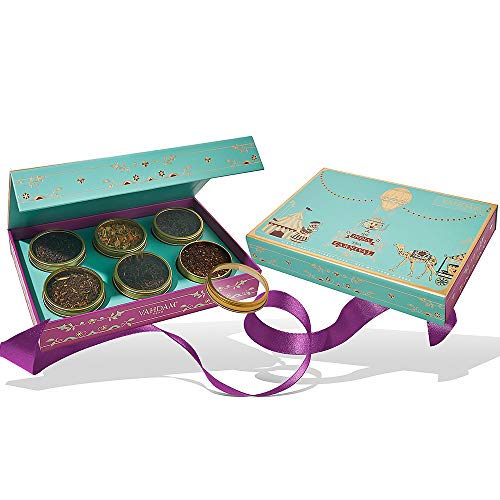 Vahdam, Indian Tea Carnival Gift Set - 6 Teas In Sampler Gift Bo