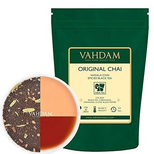 Vahdam, Indias Original Masala Chai Tea Loose Leaf - 50 Cups, 3