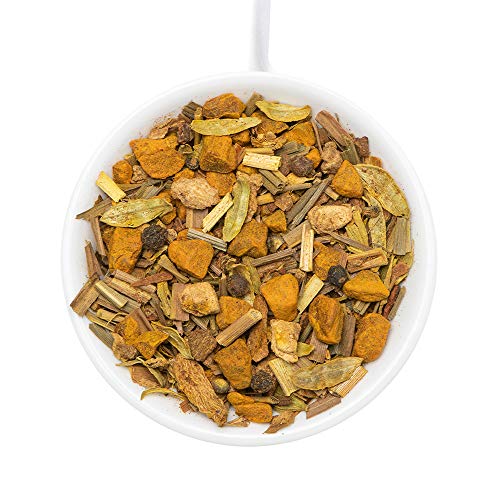 Vahdam, Turmeric Spiced Herbal Tea Tisane 100 Cups | Indias A