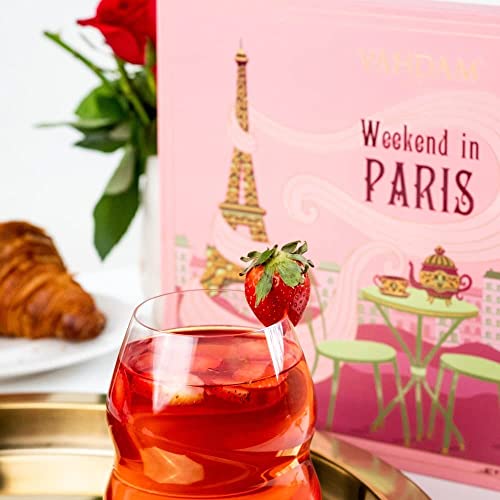 Vahdam, Weekend In Paris Tea Gift Sets | 9 Assorted Herbal Teas,