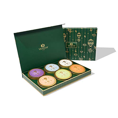 Vahdam, World Tea Private Reserve Gift Set - 6 Teas In Sampler G