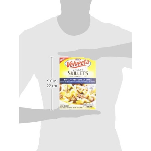 Velveeta Cheesy Skillets Philly Cheesesteak Style Meal Kit 12.2