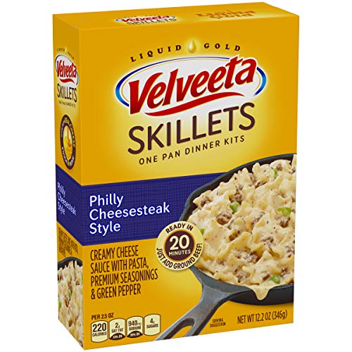 Velveeta Cheesy Skillets Philly Cheesesteak Style Meal Kit 12.2