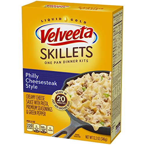 Velveeta Cheesy Skillets Philly Cheesesteak Style Meal Kit 12.2