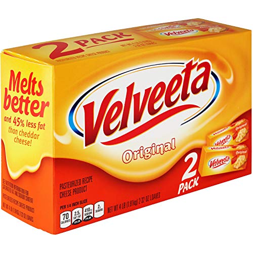 Velveeta Original Pasteurized Cheese Loaf 32Oz Pack Of 4