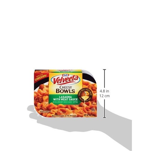 Velveeta Cheesy Bowls Lasagna With Meat Sauce 9 Oz Box