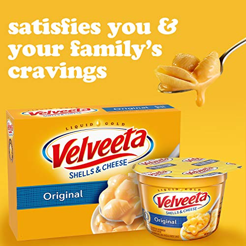 Velveeta Original Shells &Amp; Cheese Meal 12 Oz Boxes, Pack Of 24