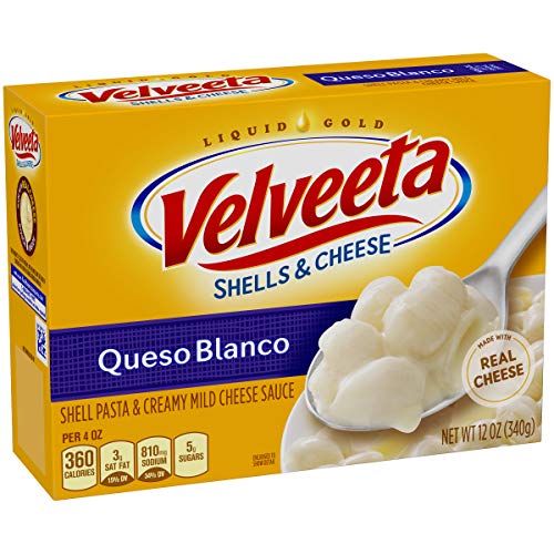 Velveeta Queso Blanco Shells And Cheese Meal Box, 12 Oz